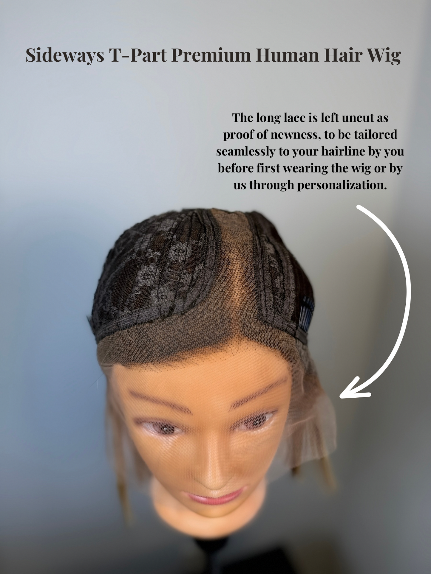 Sapphire - Luxury T-Part Human Hair Wig